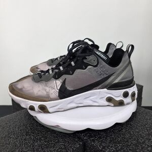 Nike React Element 87 Anthracite Black White AQ1090-001 Men's 10.5 Shoe Sneakers
